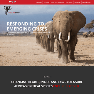 A complete backup of https://wildlifedirect.org