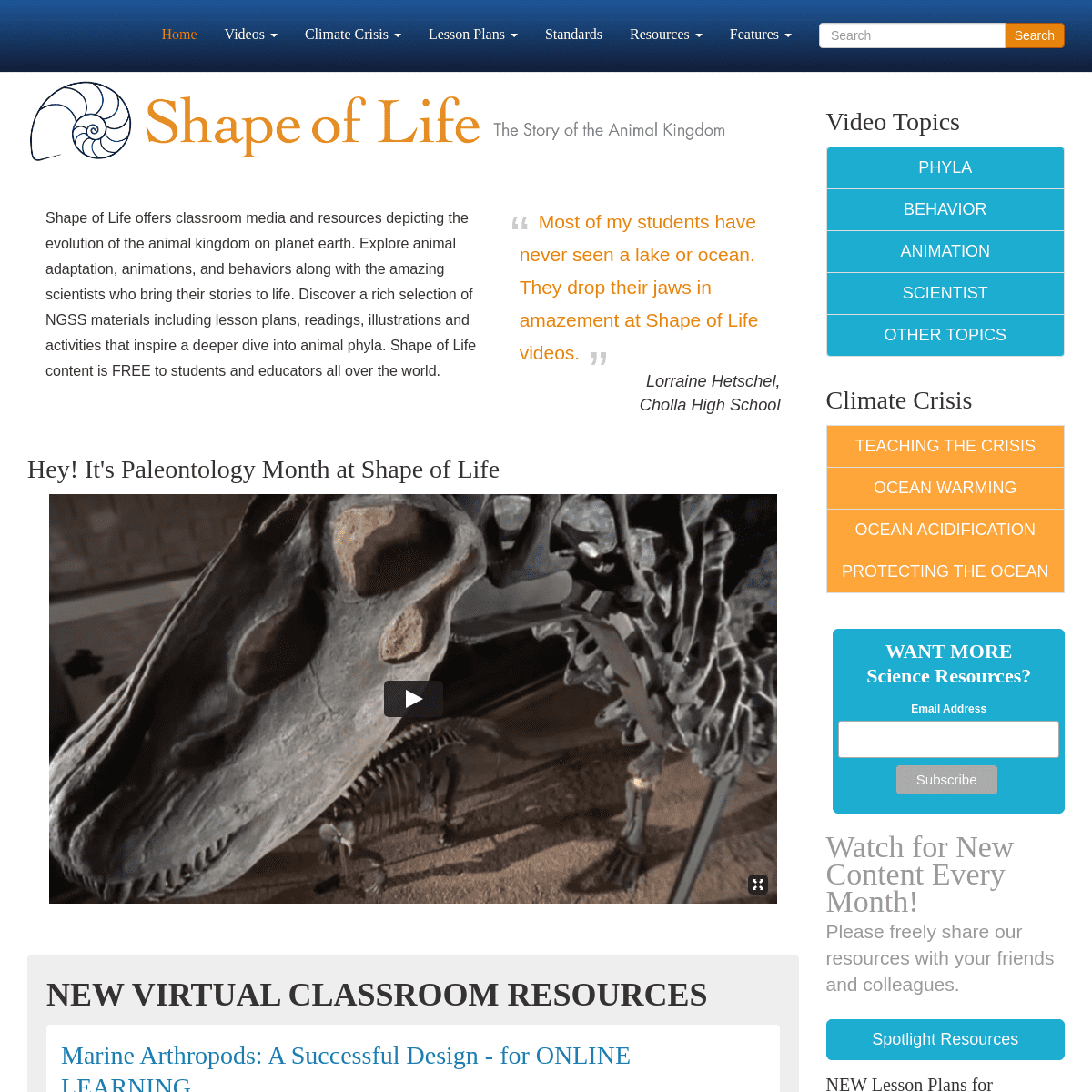 A complete backup of https://shapeoflife.org