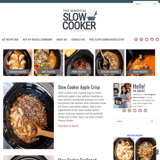 A complete backup of https://themagicalslowcooker.com