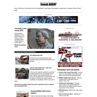 Sound RIDER - Pacific Northwest Motorcycle News, Events, Used motorcycles and more
