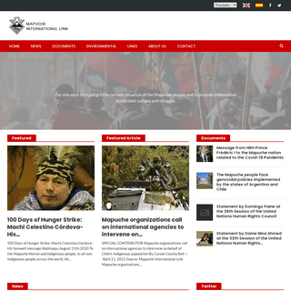 Mapuche International Link - UK Based NGO for Mapuche People