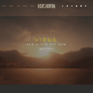 HAKEN - NEW ALBUM `VIRUS` OUT 5TH JUNE 2020