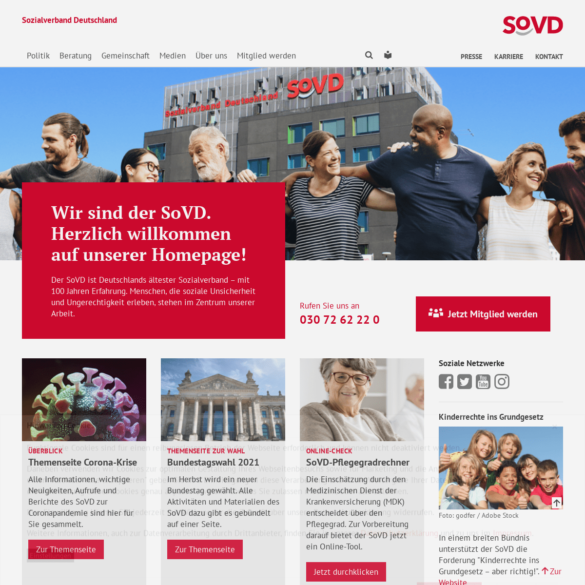 A complete backup of https://sovd.de