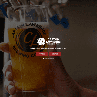 A complete backup of https://captainlawrencebrewing.com