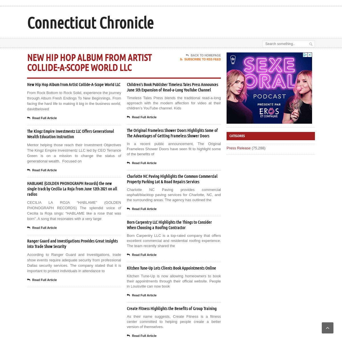 A complete backup of https://connecticutchronicle.com