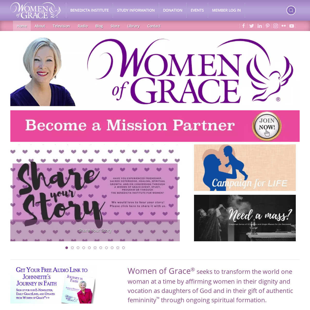A complete backup of https://womenofgrace.com