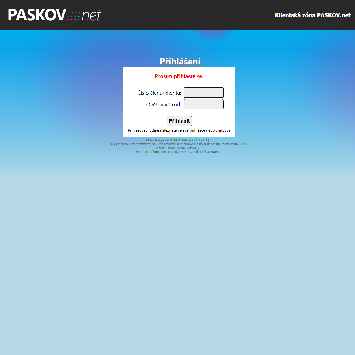 A complete backup of http://uzivatel.paskov.net/