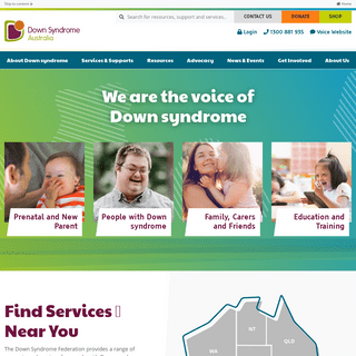 A complete backup of https://downsyndrome.org.au