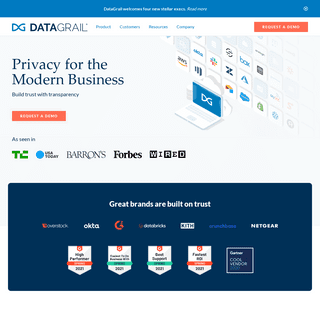 A complete backup of https://datagrail.io