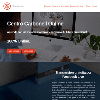 A complete backup of https://centrocarbonell.mx
