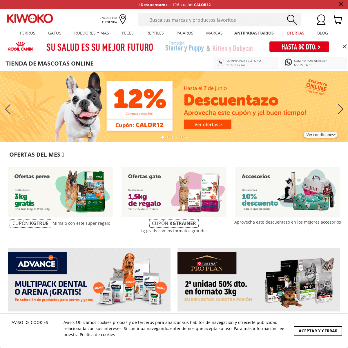 Kiwoko Mundo Animal - Tienda de animales online