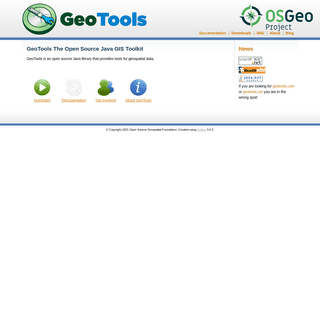 A complete backup of https://geotools.org