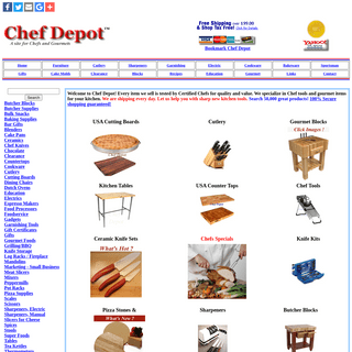 A complete backup of https://chefdepot.net