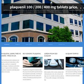 Buy Plaquenil 100 - 200 - 400 Mg Tablets