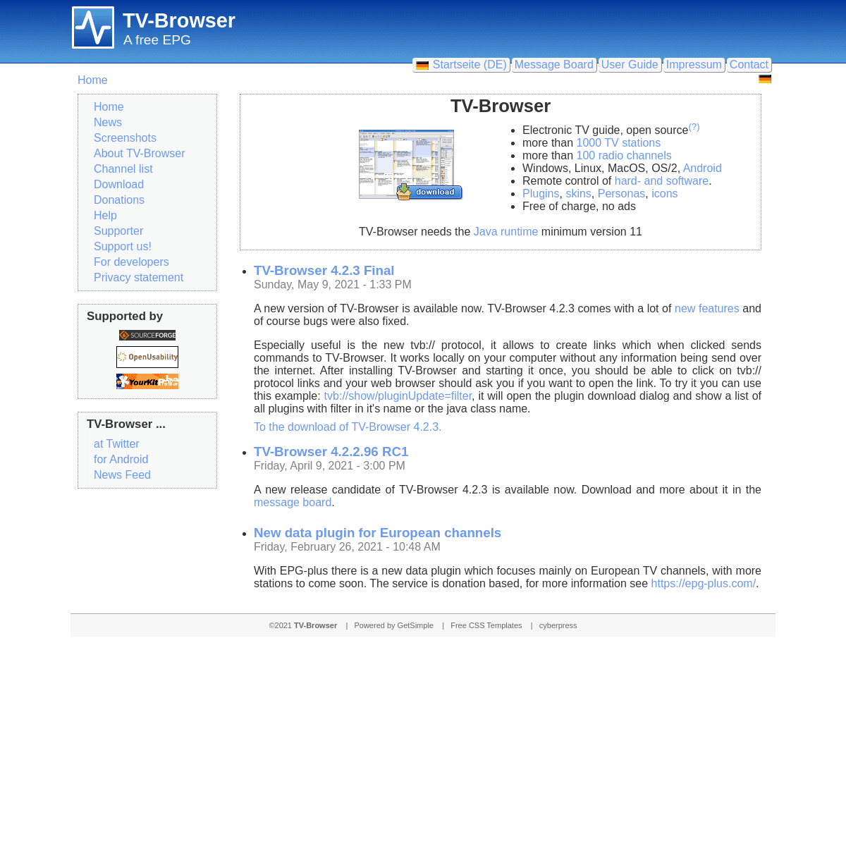 A complete backup of https://tvbrowser.org