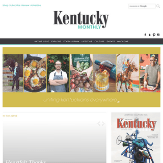 A complete backup of https://kentuckymonthly.com