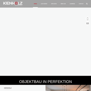 A complete backup of https://objektbau-kienholz.de
