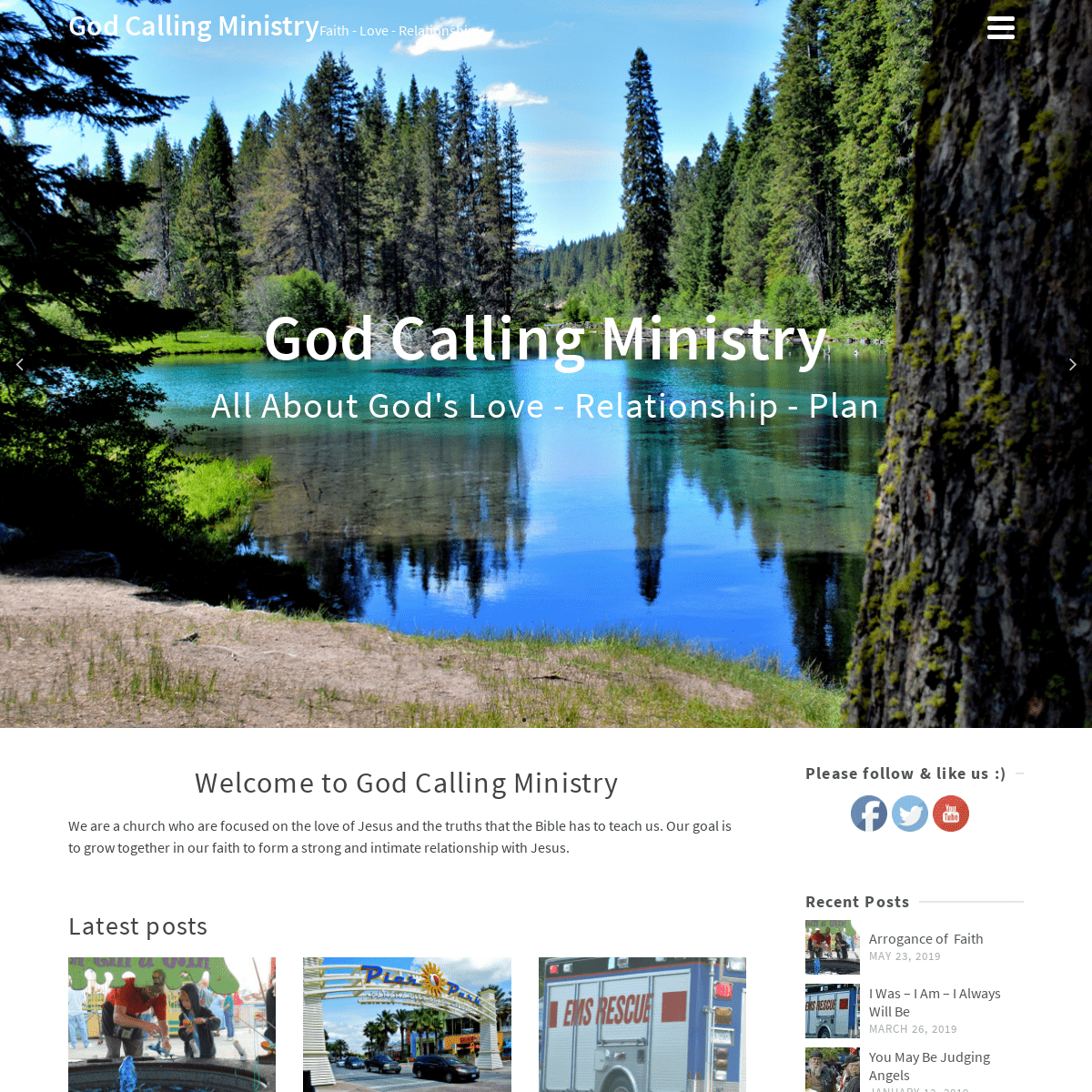 A complete backup of https://godcallingministry.com