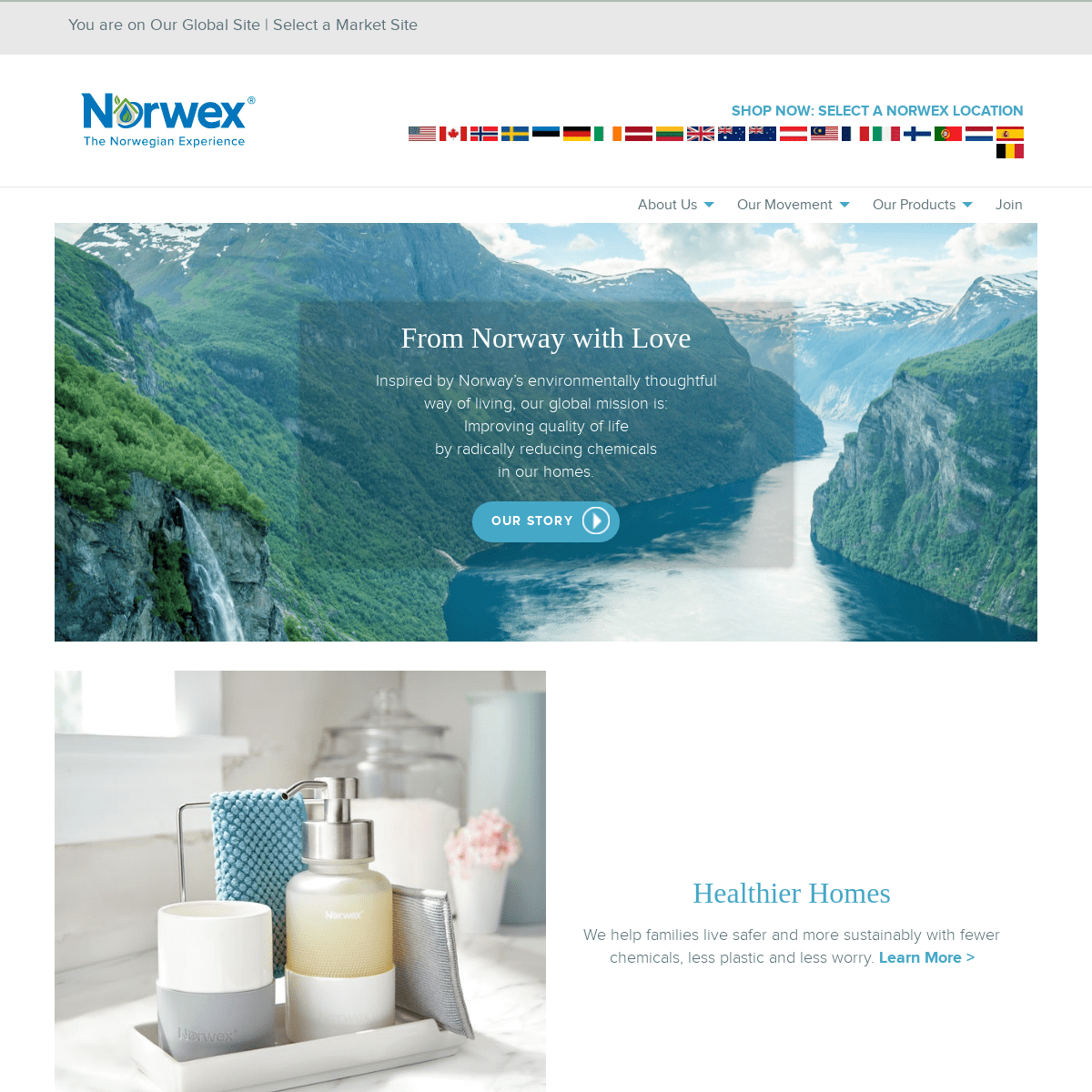 A complete backup of https://norwex.com