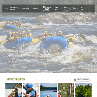 Wilderness Tours Raft & Kayak Resort
