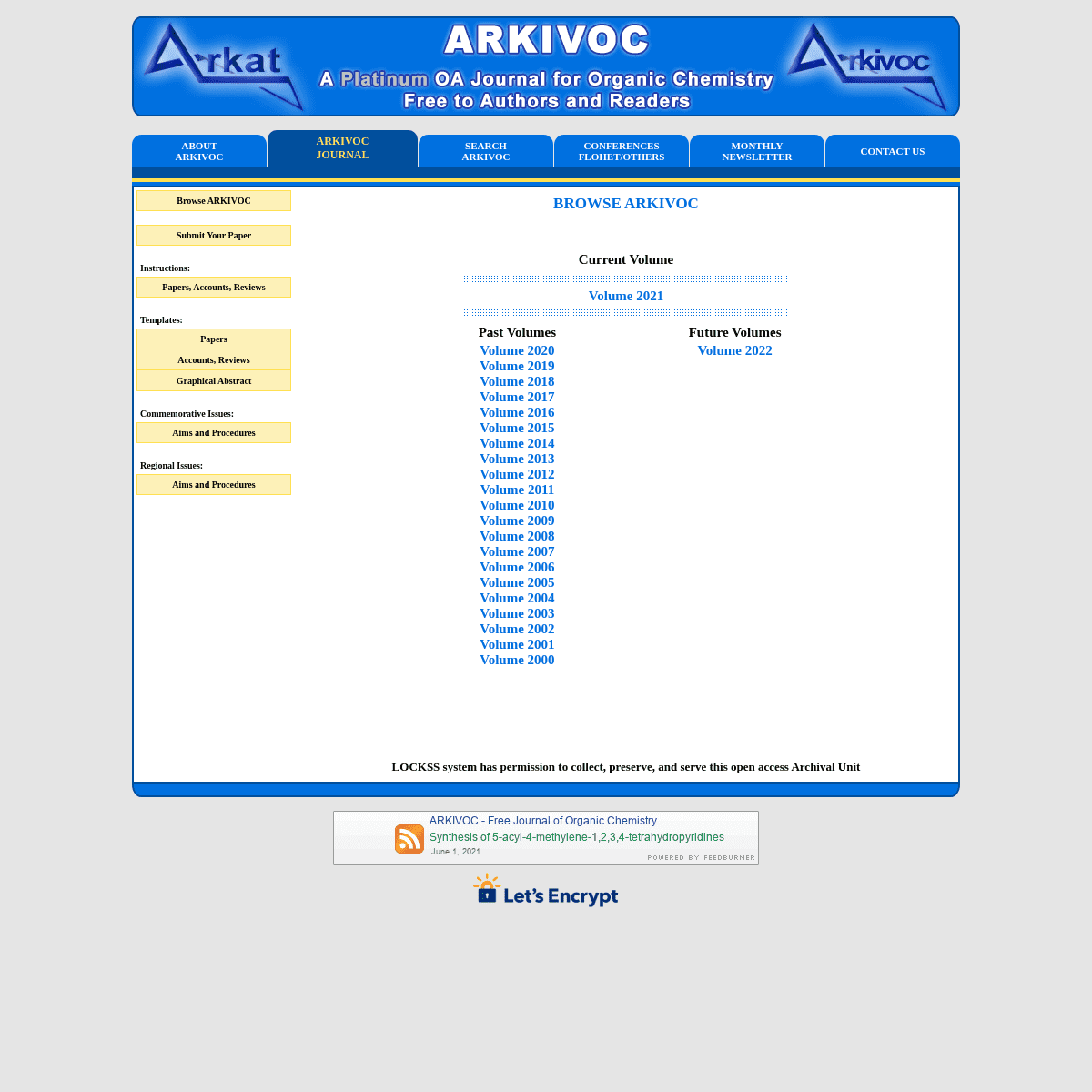 A complete backup of https://arkat-usa.org