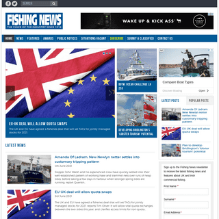 A complete backup of https://fishingnews.co.uk