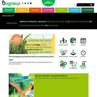 Site officiel de Bagneux