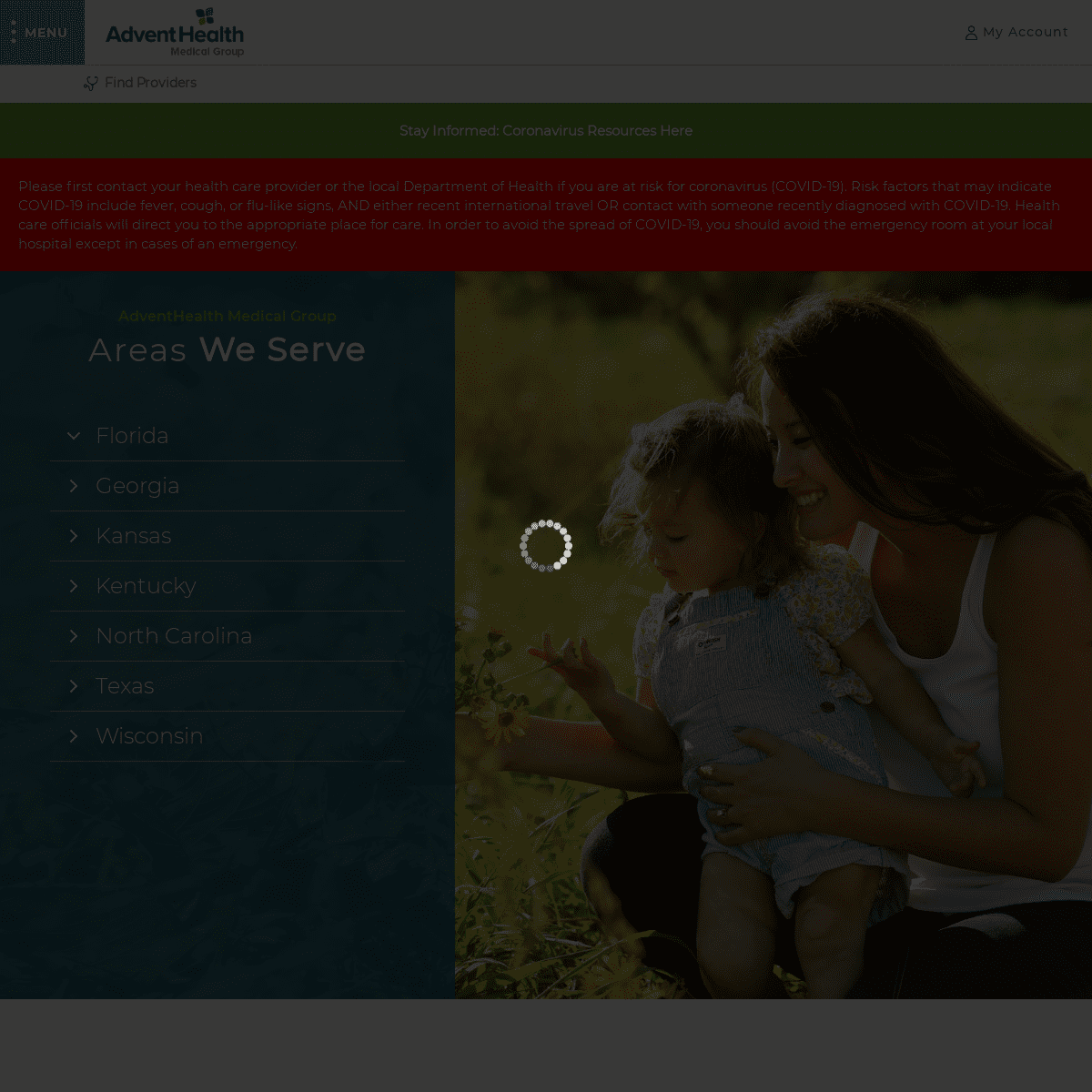 A complete backup of https://adventhealthmedicalgroup.com