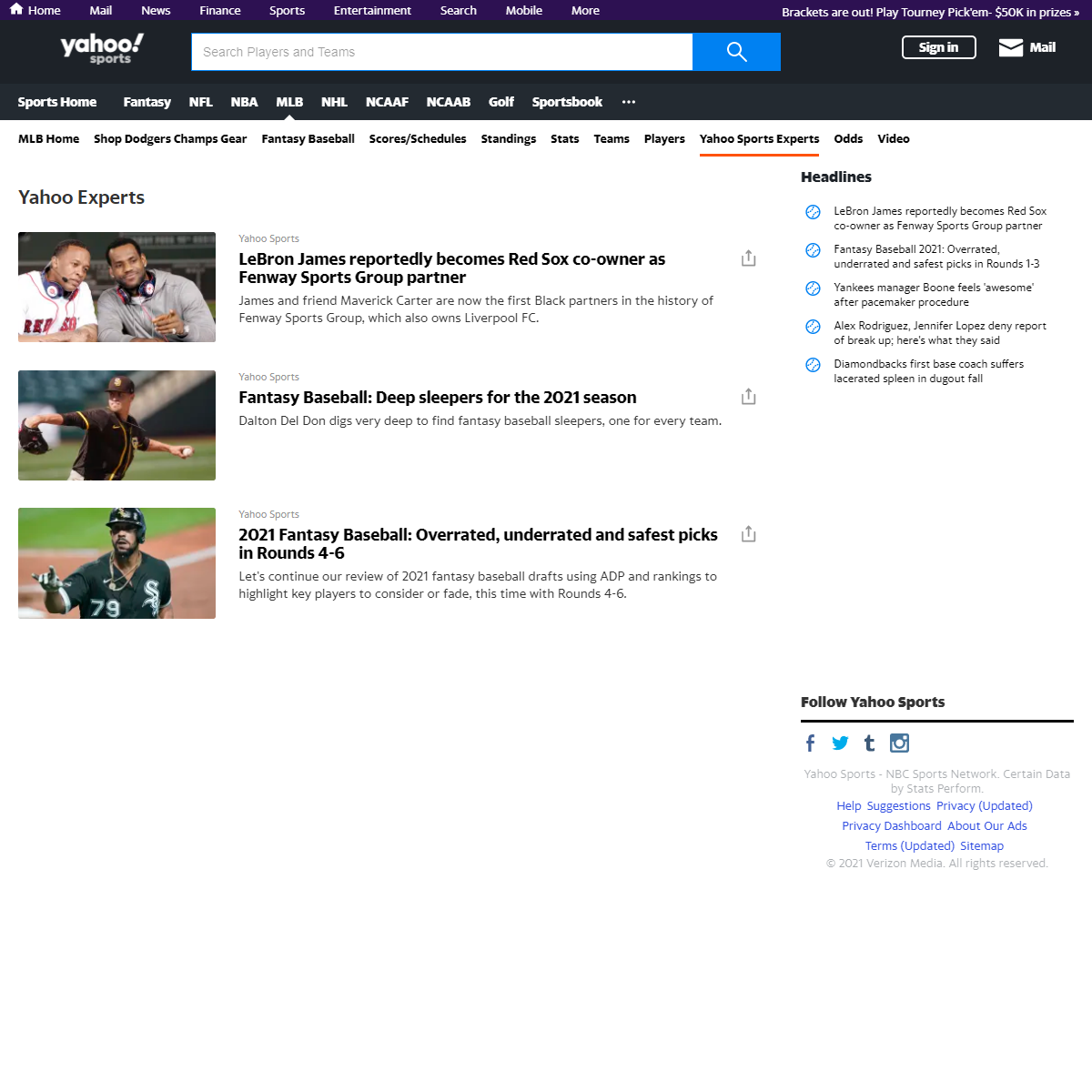 A complete backup of https://sports.yahoo.com/mlb/experts/