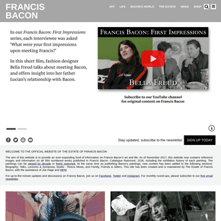 Homepage - Francis Bacon