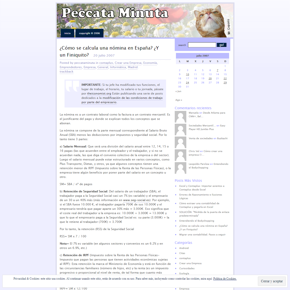 A complete backup of https://peccataminuta.wordpress.com/2007/07/20/cmo-se-calcula-una-nmina-en-espaa-y-un-finiquito/