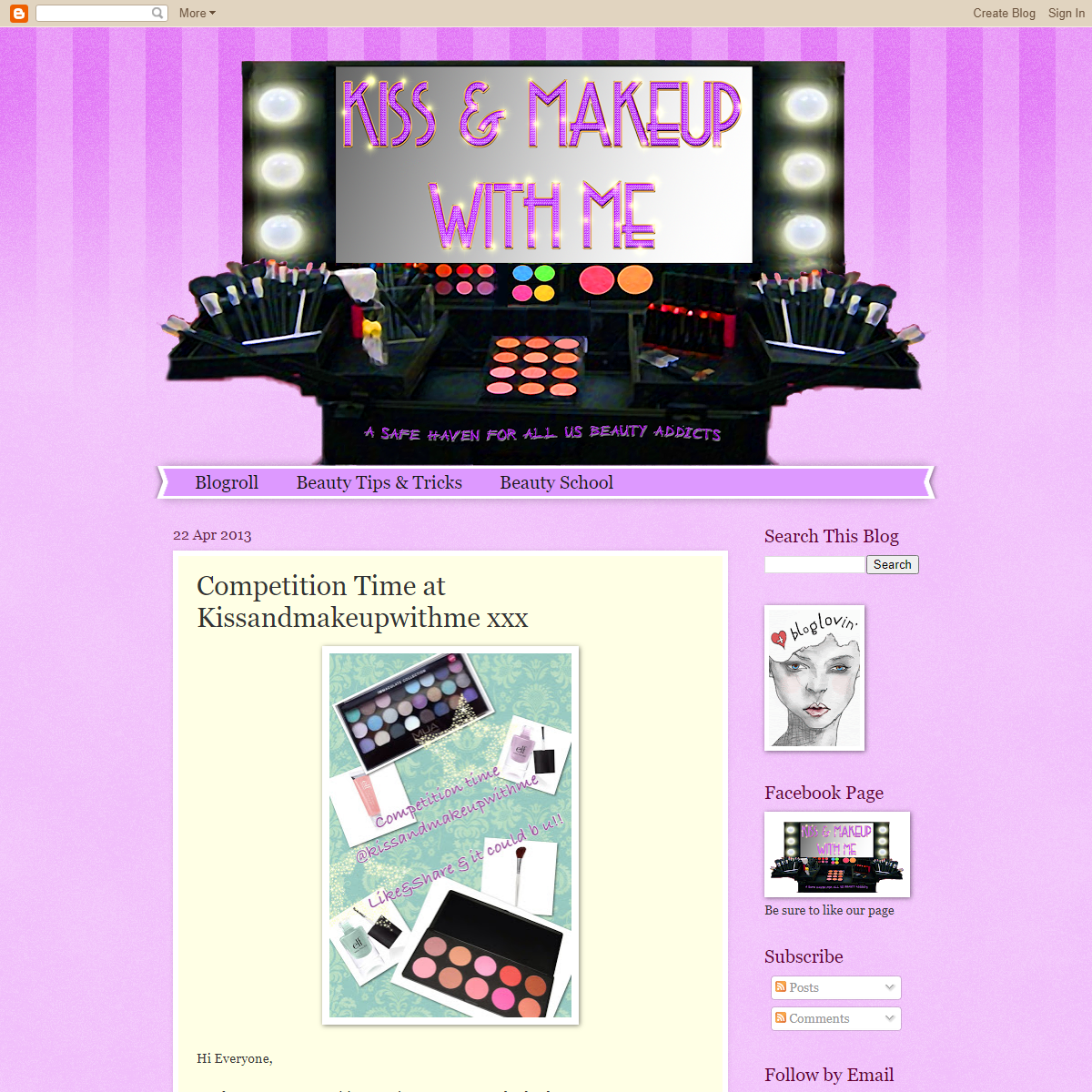 A complete backup of https://kissandmakeupwithme.blogspot.com/2013/04/competition-time-at-kissandmakeupwithme.html