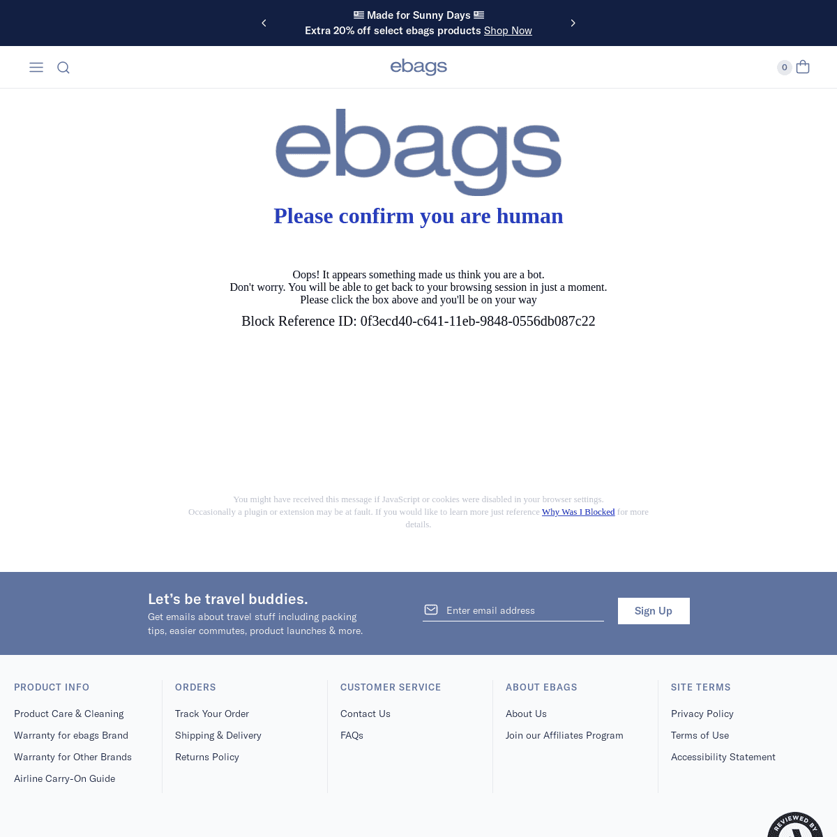 A complete backup of https://ebags.com