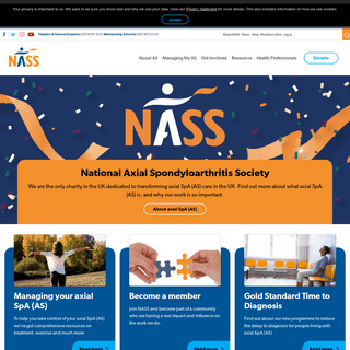 Homepage - National Axial Spondyloarthritis Society