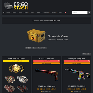 CS-GO Stash - Browse all skins, knives, gloves, and more