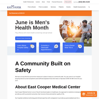 A complete backup of https://eastcoopermedctr.com