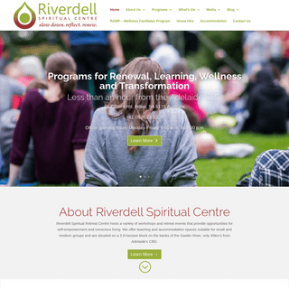 Riverdell Spiritual Centre - slow down. reflect. renew