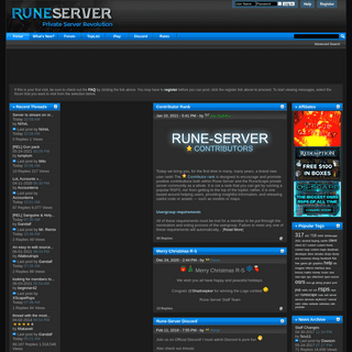 A complete backup of https://rune-server.org