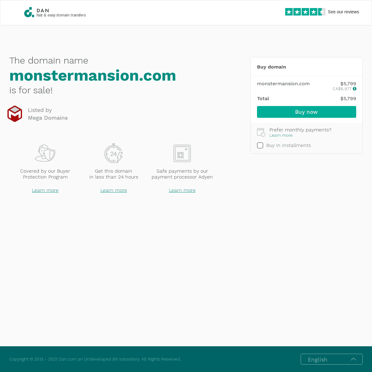 A complete backup of https://monstermansion.com