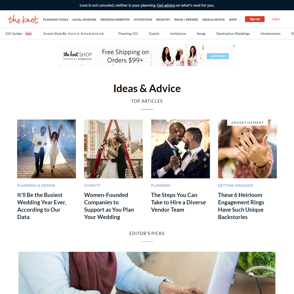 A complete backup of https://www.theknot.com/content