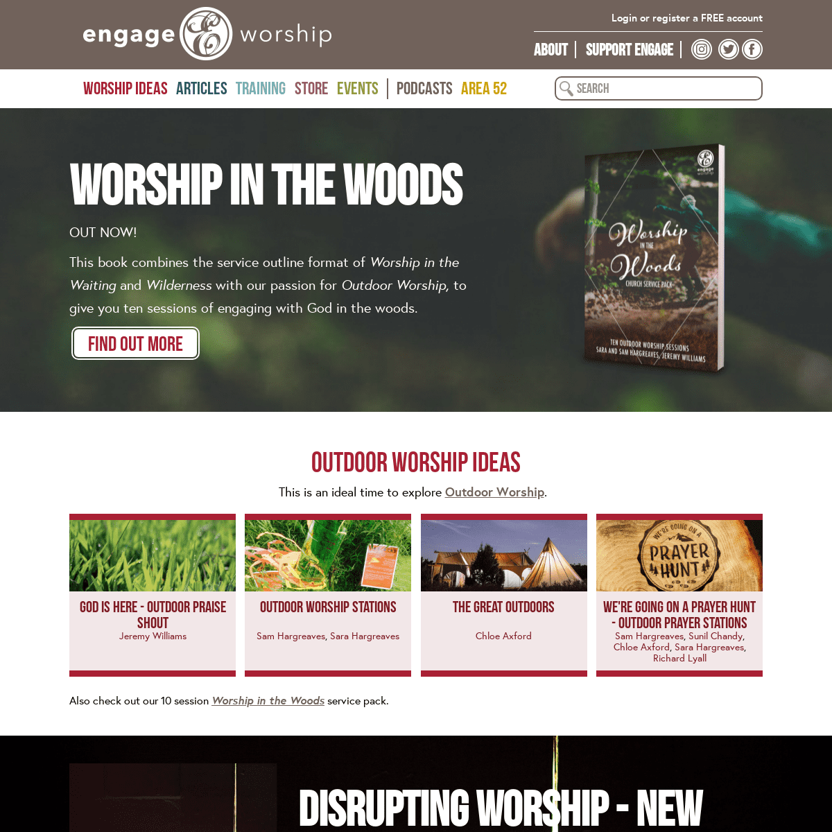 A complete backup of https://engageworship.org