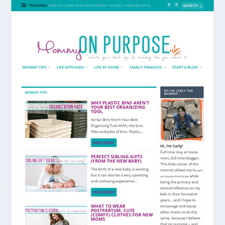 A complete backup of https://mommyonpurpose.com