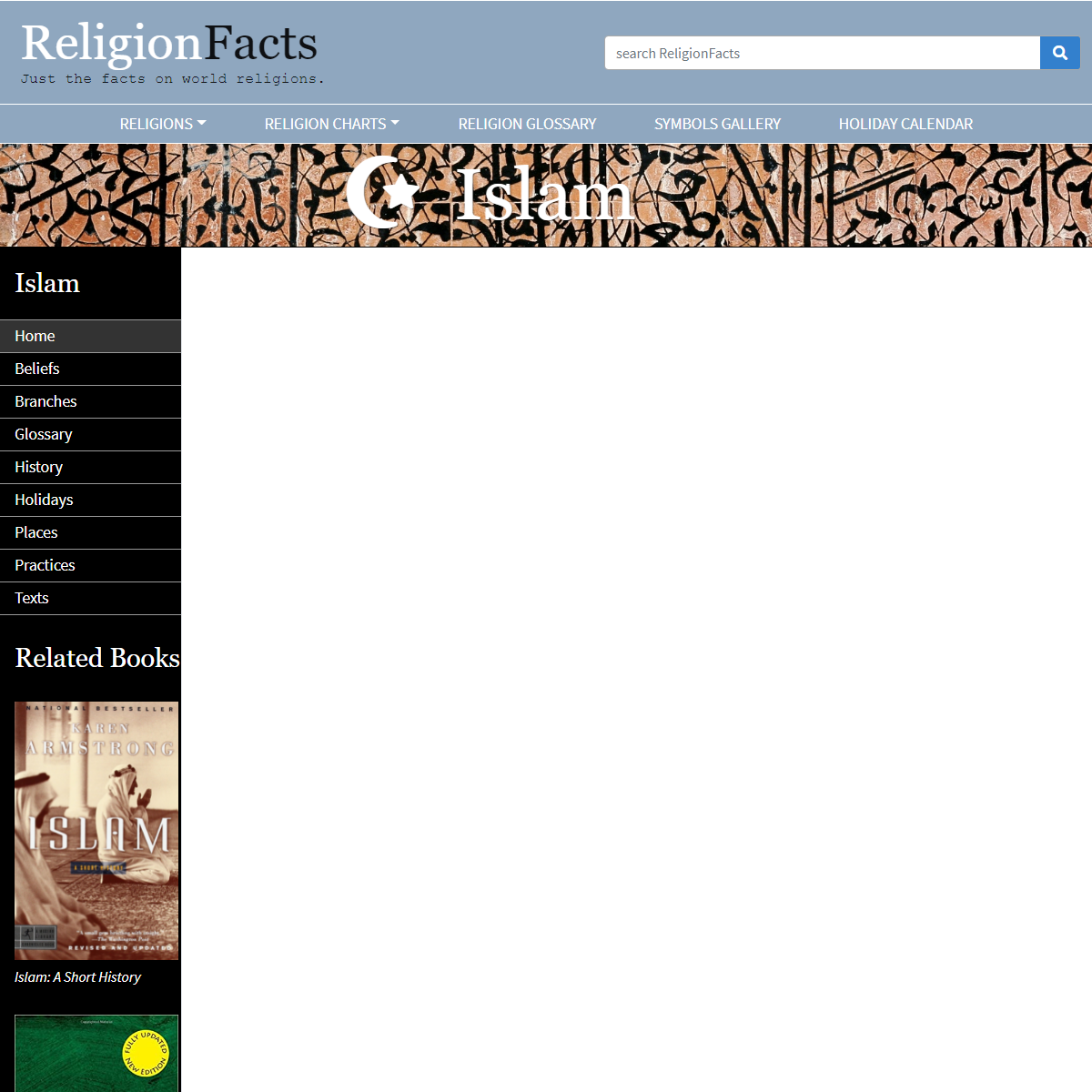 A complete backup of https://religionfacts.com/islam