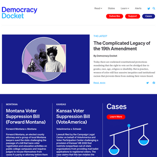 Democracy Docket - Highlighting Suppressive Voting Laws & Practices - Marc Elias
