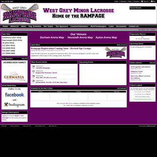 A complete backup of https://westgreyminorlacrosse.com