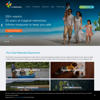 A complete backup of https://clubmahindra.com