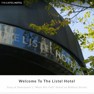 A complete backup of https://thelistelhotel.com