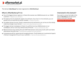 AfterMarket.pl -- domain labosklep.pl