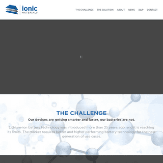 A complete backup of https://ionicmaterials.com