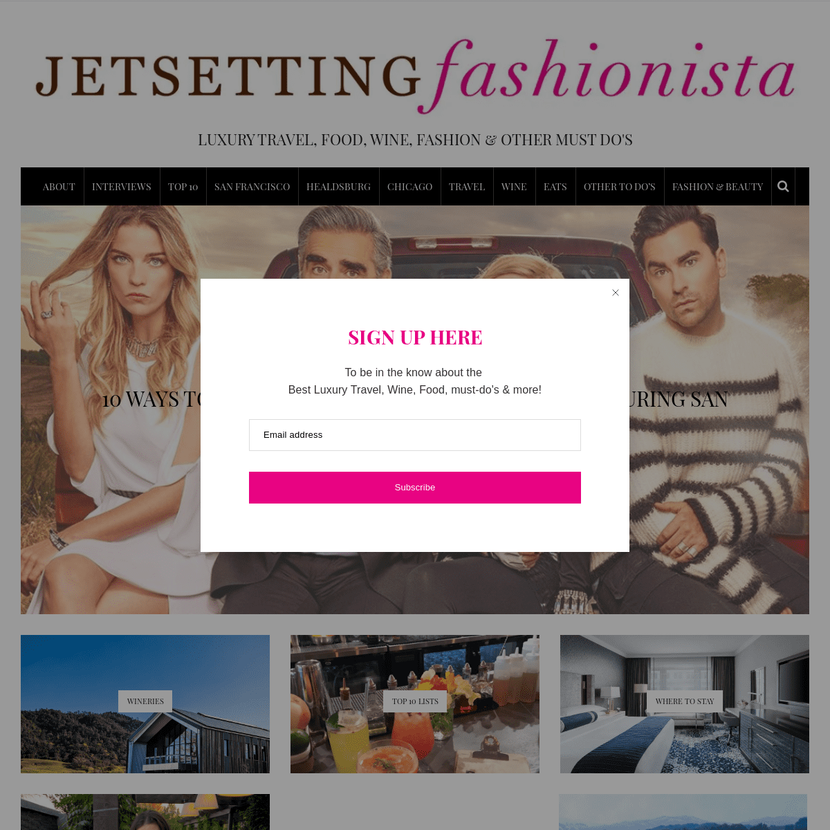 The JetSetting Fashionista - Luxury Travel, Food, Wine, Fashion & Other Must Do`s